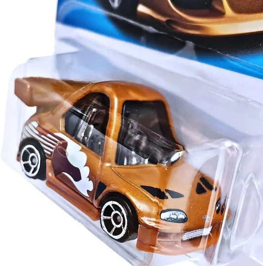 Hot Wheels 94 Toyota Supra Tooned Ages 3 and Up by Small CLAP (Yellow)