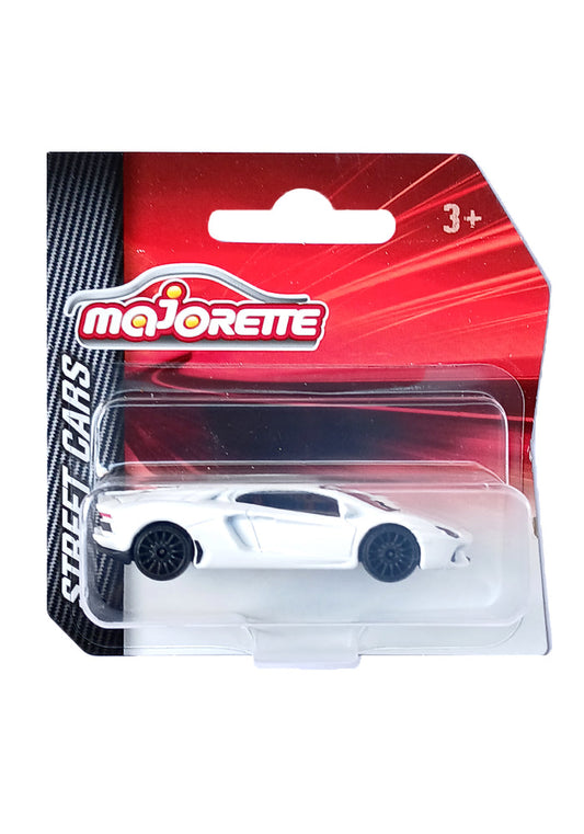 Majorette Street Cars Lamborghini Aventador - White - 2025 Card
