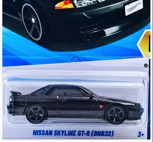 Hot Wheels Fast & Furious Nissan Skylin GT R HW Screen Time Ages 3 and Up by Small CLAP (Black)