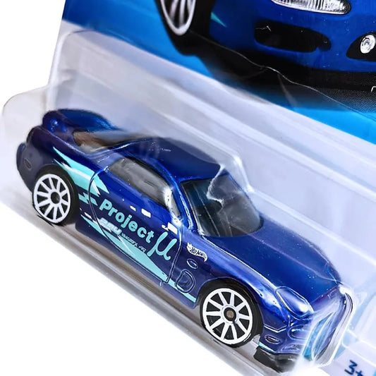Hot Wheels 95 Mazda RX 7 Car Ages 3 and Up by Small CLAP (Blue)