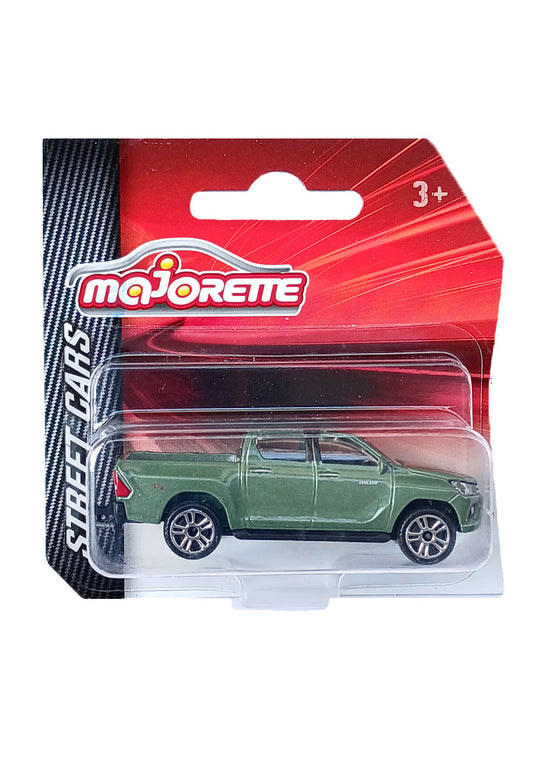 Majorette Street Cars Toyota Hilux Revo - Green - 2025 Card