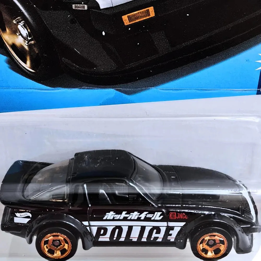 Hot Wheels 1:64 Mazda RX 7 HW First Response 3 Years and Above (Black)
