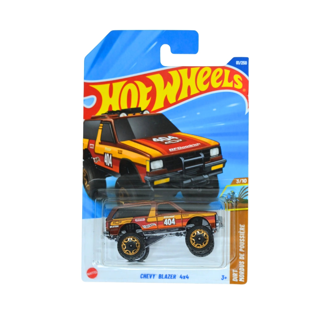Hot Wheels C4982 Chevy Blazer 3/10 Toy Car