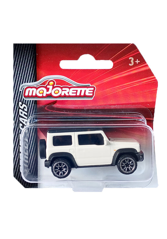 Majorette Street Cars Suzuki Jimny - White / Black - 2025 Card