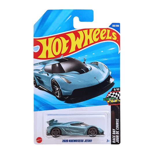 2020 Koenigsegg Jesko (Teal) – Hot Wheels 2025 by Mattel