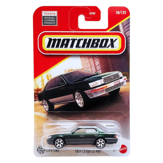Matchbox 1994 Lexus LS 400 | Mainline 1:64 Die-Cast Luxury Sedan Collectible (JBN90)