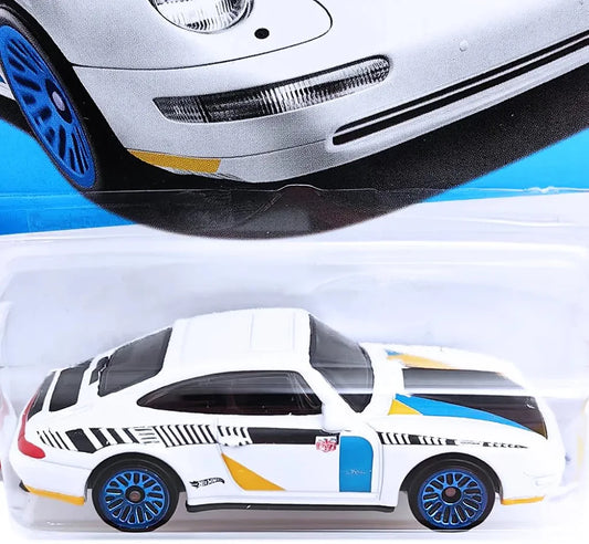 Hot Wheels 1:64 Scale 96 Porsche Carrera HW90S for Ages 3 and Up by Small Clamp (White)