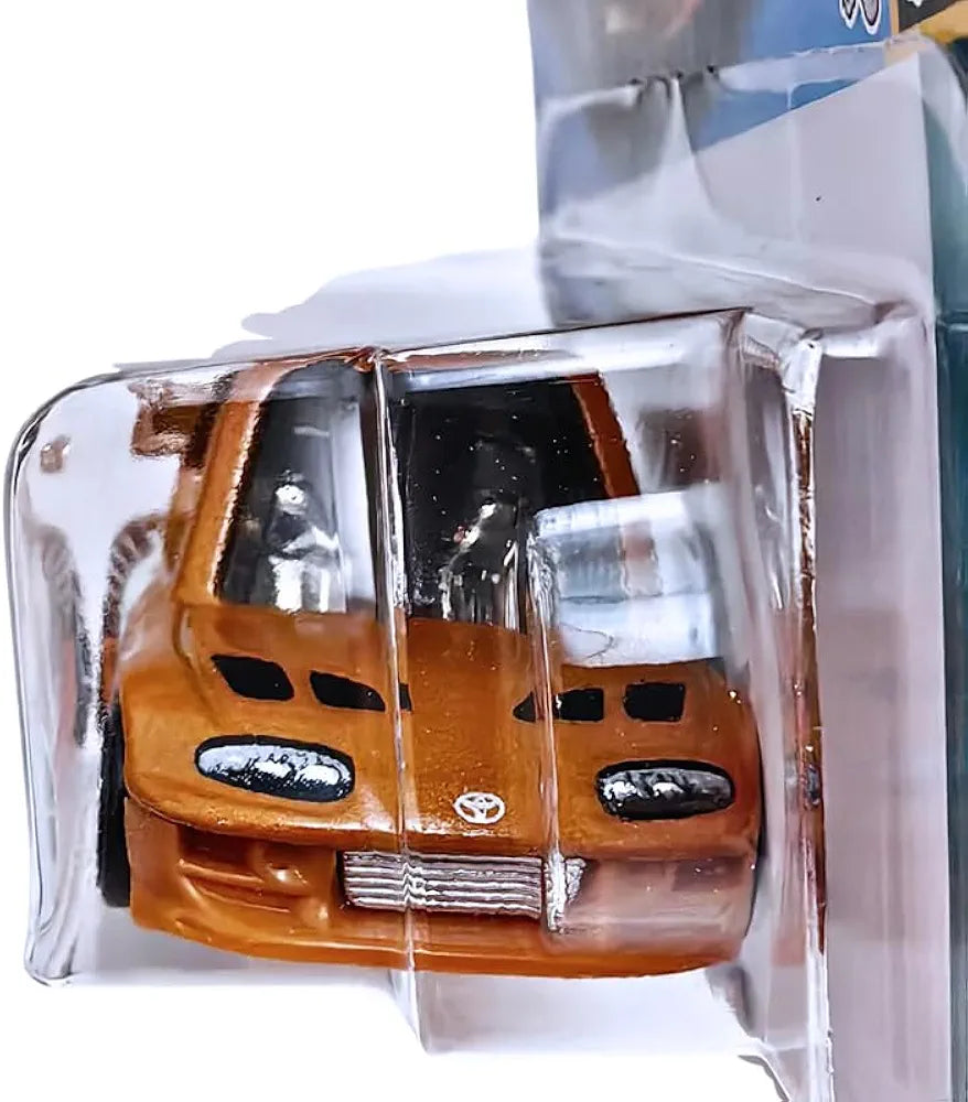 Hot Wheels 94 Toyota Supra Tooned Ages 3 and Up by Small CLAP (Yellow)