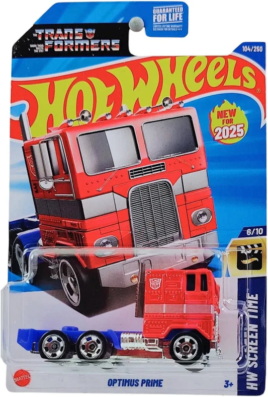 HotWheels Transformers Optimus Prime Imported Mainline 1:64 Scale