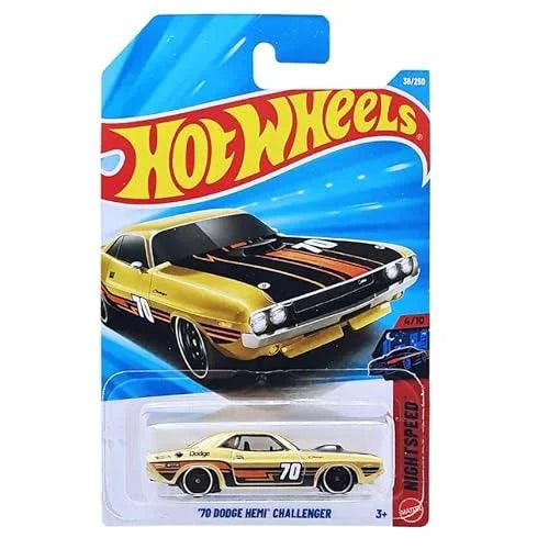 70 Dodge Hemi Challenger [Gold] Night Speed 4/10, 36/250, 1:64 Scale Diecast